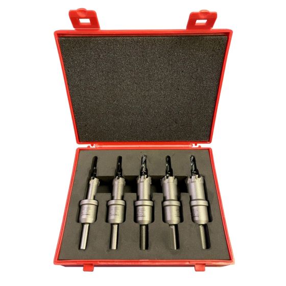 Rotabroach RHSKIT1 TCT Metal Hole Saw Kit 5PC 14mm - 22mm