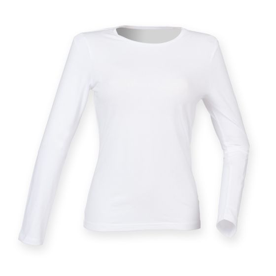 Skinnifit SK124 Feel Good Stretch Women's Long Sleeve T-Shirt