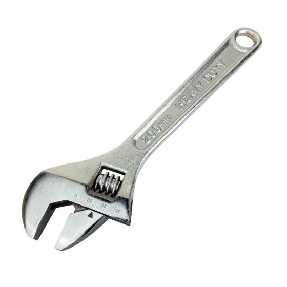 Spectre SP-17141 Chrome Plated Drop Forged Adjustable Wrench 8"