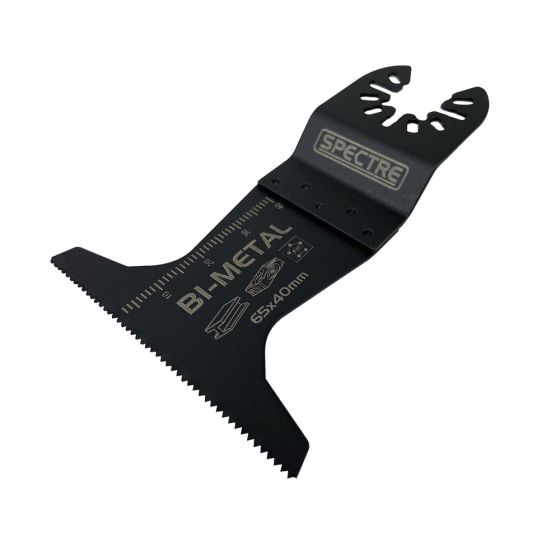 Spectre SP-17211 Multi-Tool Bi-Metal HD Plunge Cut Blade 65mm x 40mm 50PC
