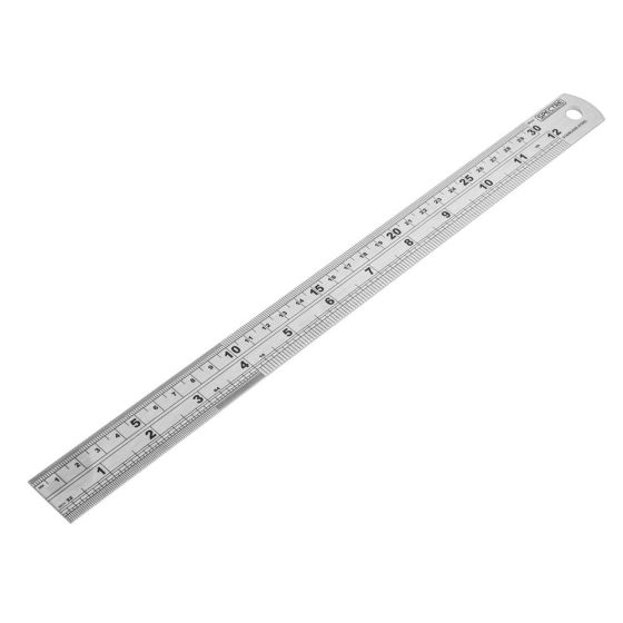 Spectre SP-17335 Stainless Steel Ruler 30cm (12")