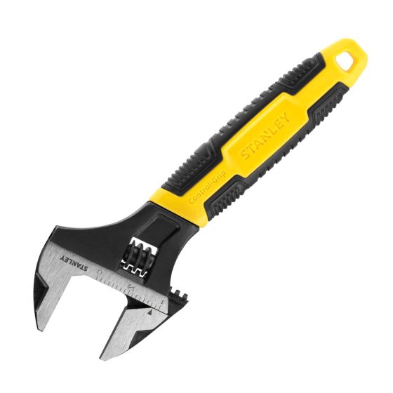 Stanley 0-90-947 Bi-Material Adjustable Wrench 150mm (6")