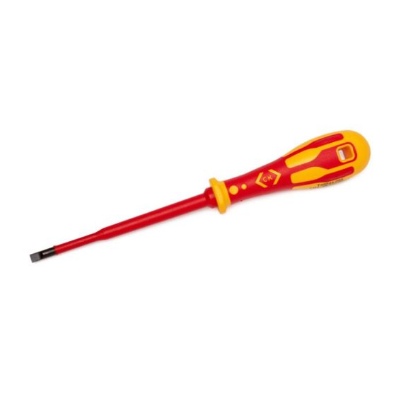 CK T49244-040 Dextro VDE Slim Screwdriver SLP 4mm x 100mm