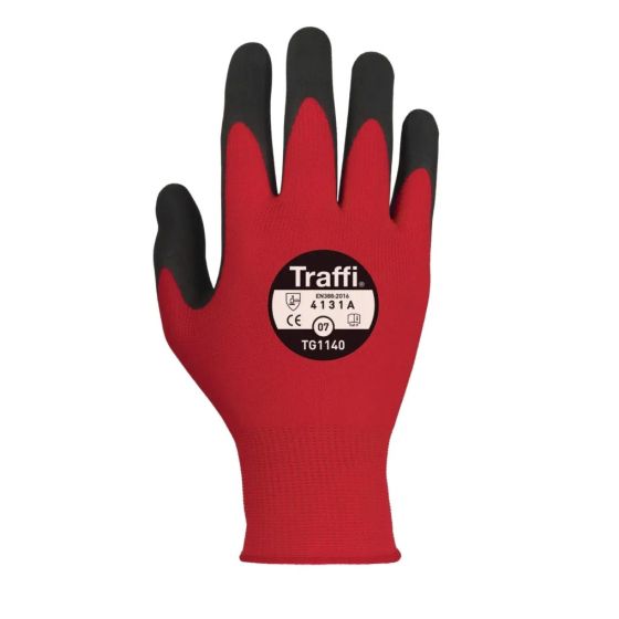 Traffiglove TG170/TG1140 Glove Red Cut A