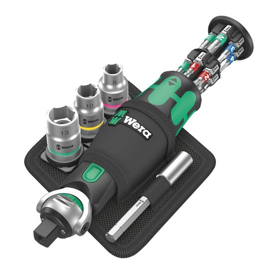 Wera 8009 Zyklop Pocket Set 2 Interchangeable 18 Piece Screwdriver Set 05004281001