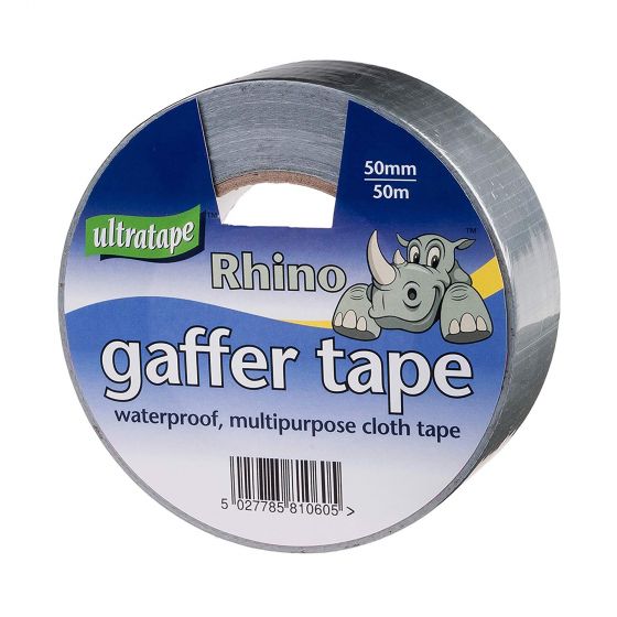Ultratape 00415050SIS1 Multipurpose Silver Cloth Tape 50m