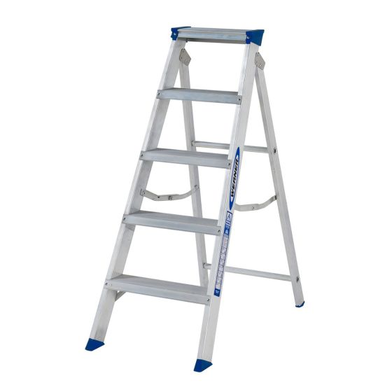 Werner 7140518 Mastertrade 5 Tread Aluminium Swingback Stepladder 