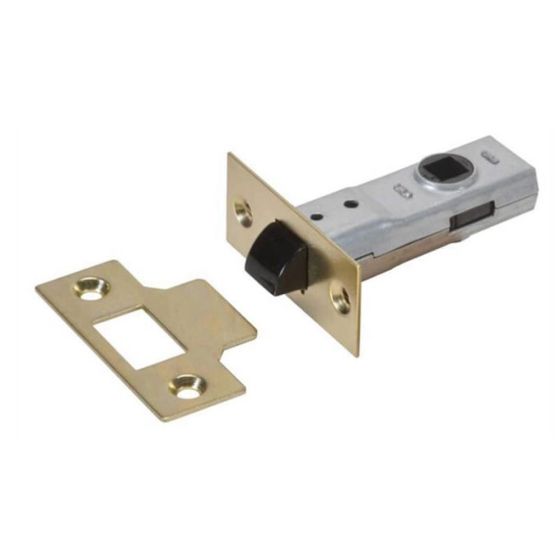 Union Y2600-PL-2.5 Essentials Tubular Latch Polished Brass 64mm