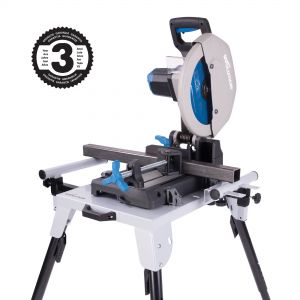 Evolution S355CPS 355mm TCT Cut Off Saw 240v + 005-0002 Universal Chop Saw Stand