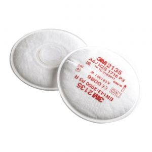 3M 2135 P3 2000 Series Particulate Filters High Level Dust Particle & Vapour