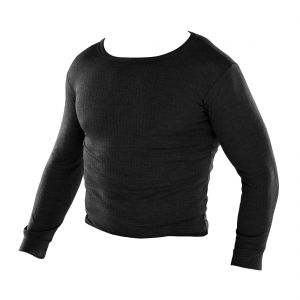 Portwest Men's Long Sleeve Thermal T-Shirt B123 Round Neck Polycotton Warm Tee 