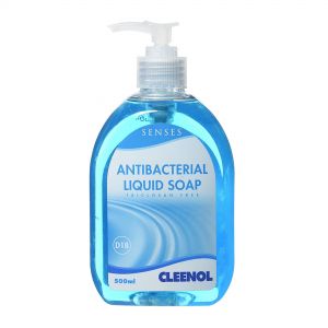 Cleenol 077019 Senses Antibacterial Liquid Soap 500ml