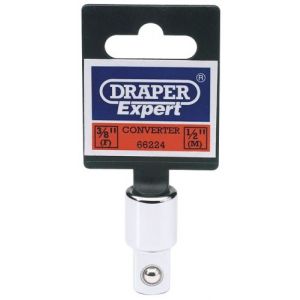 Draper 66224 Socket Convertor 3/8" F x 1/2" M