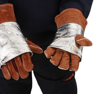 Tusker GEM23 Chrome & Leather Welding Glove Protectors