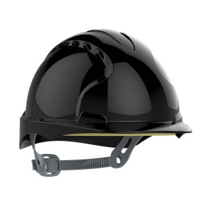 JSP Evo3 Helmet Black c/w White FES Logo