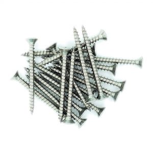 5mm x 50mm Stainless Steel Pozi Countersunk Chipboard Screws (Per 200)