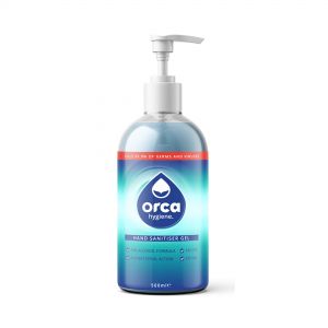 Orca ORC287 Pump Top 70% Alcohol Gel Hand Sanitiser 500ml