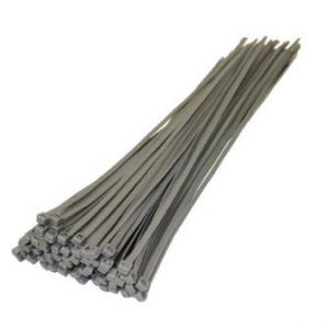 Partex HFC370SIL Silver Cable Ties 370mm x 4.8mm