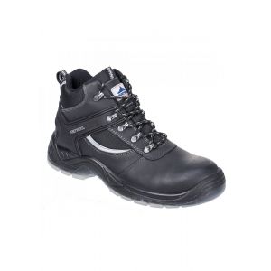PortWest Men Steelite Boot S3 Black Various Size FW03 