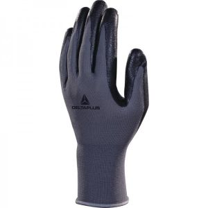Delta Plus VE722 Polyester Knit Nitrile Foam  Palm Glove 