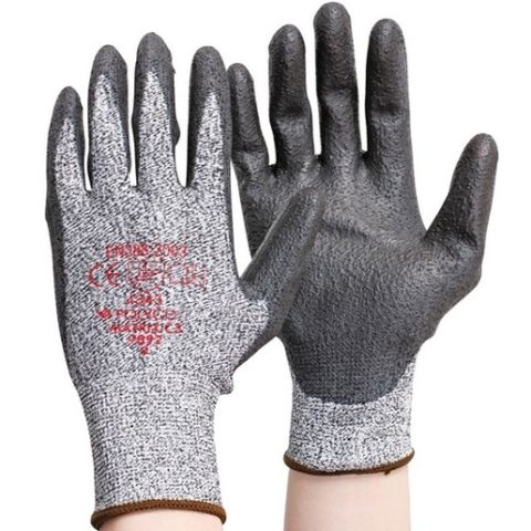 Polyco Matrix C3 Cut Resistant Palm Coated Gloves Cut Level 3