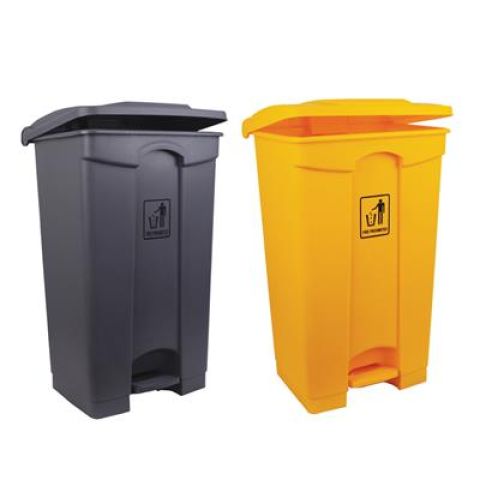 Robert Scott 101711 Polypropylene Pedal Bin 87L