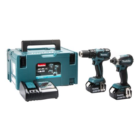 Makita DLX2173TJ 18V Li-ion Cordless Brushless Twin Kit 2 x 5.0Ah Batteries