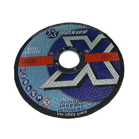 Nexus AB040003 Super Thin A60 Cutting Disc 125 x 1.0 x 22.23mm