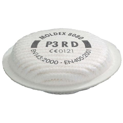 Moldex P3 Filters For 8000 & 5000 Series (Pack of 8)