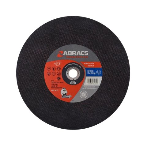 Abracs PH3502525FM Phoenix II Flat Metal Cutting Disc 350mm