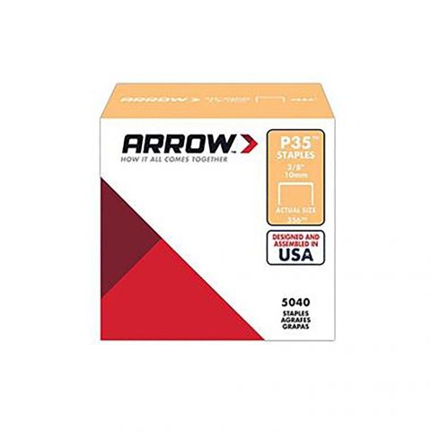 Arrow ARR356 Staples for P35 Plier Stapler Box of 5040