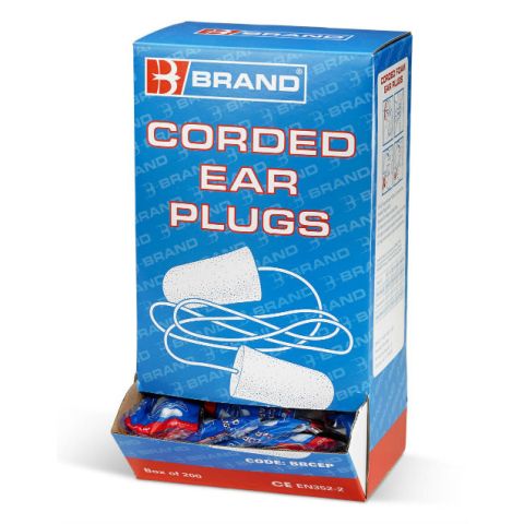 Beeswfit Click BBCEP Corded Ear Plugs SNR 34db (Box of 200)