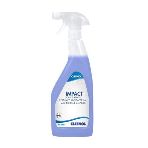 Cleenol 082769 Impact Antibacterial Hard Surface Cleaner 750ml