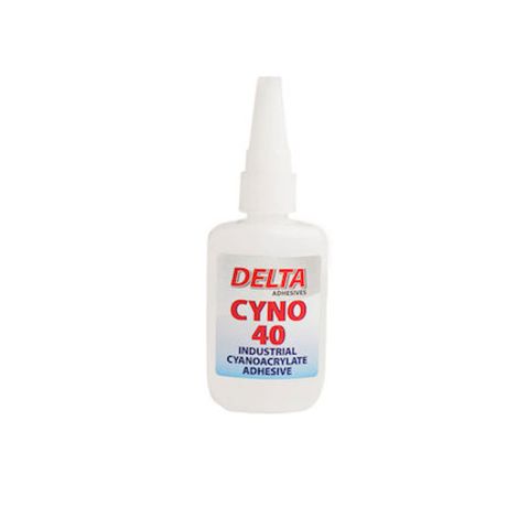Delta CYNO 40 Cyanoacrylate Bonding Adhesive 20g Clear