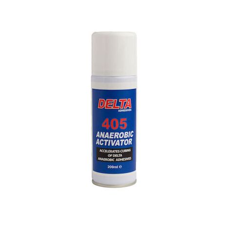 Delta D405 Anaerobic Adhesive Activator Spray 200ml Clear 