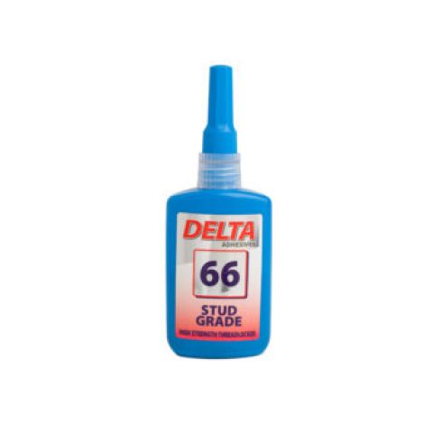 Delta D66HV High Viscosity Stud Grade Adhesive 50ML Red