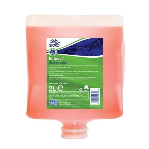 Deb DOP2000L Estesol Hand Cleanser Lotion Cartridge 2 Litres