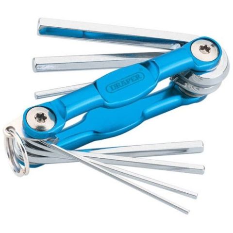 Draper 40857 7-Piece Metric Allen Key Set 1.5mm-6mm