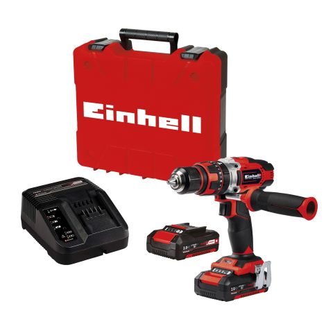 Einhell TE-CD 18/48 Li-I 18V Cordless PXC Combi Drill (2 x 2.0Ah)