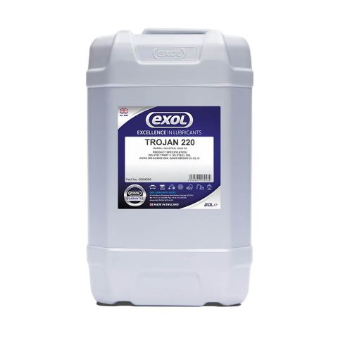 Exol G004D117 Trojan 220 Mineral Industrial Gear Oil 20L