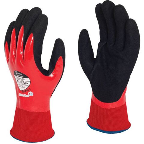 Polyco Grip It Dry Work Gloves 889 with Sponge Latex Palm