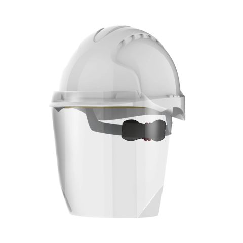JSP AHV960-001-100 Helmet Mounted Cough Guard