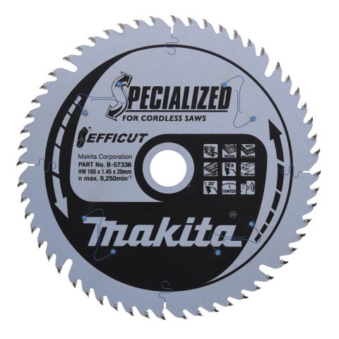 Makita B-57336 TCT Circular Saw Blade 165 x 20 x 56T