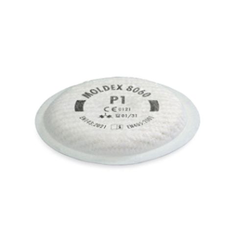 Moldex 8060 P1 Filters For 8000 & 5000 Series 6prs