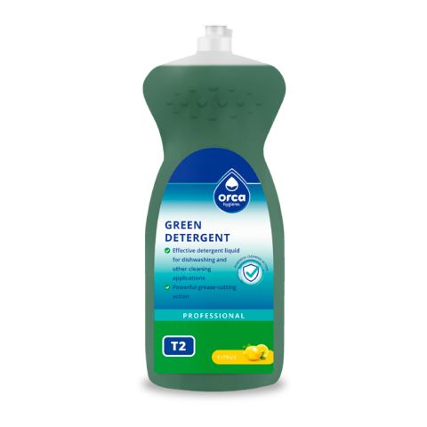 Orca T2 Green Washing Up Liquid 1L