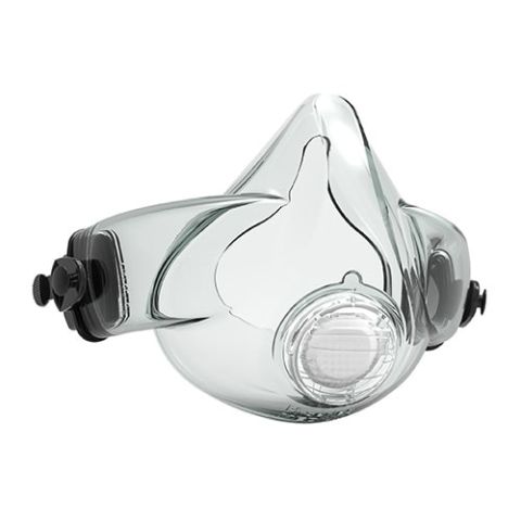 CleanSpace PAF-1010 Half Mask Transparent Soft Silicone