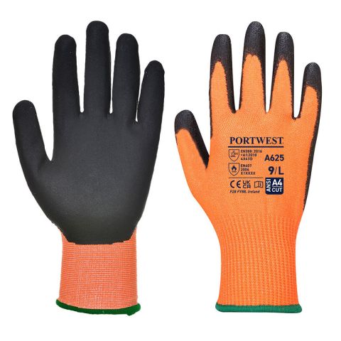 Portwest A625 Vis-tex5 Cut Resistant Pu PC Gloves