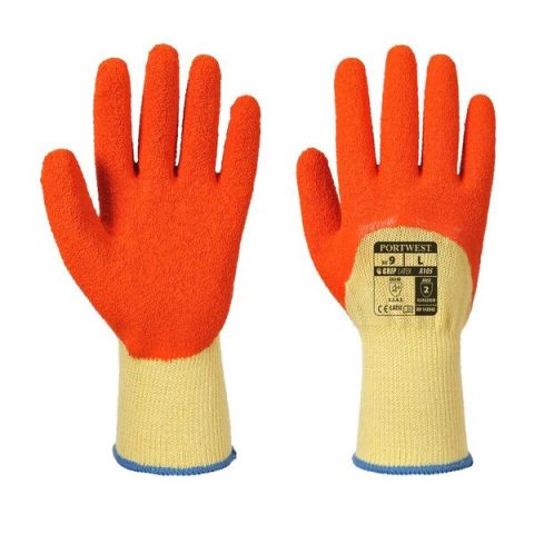 Portwest A105 Extra Grip Latex 3/4 Dipped Gloves