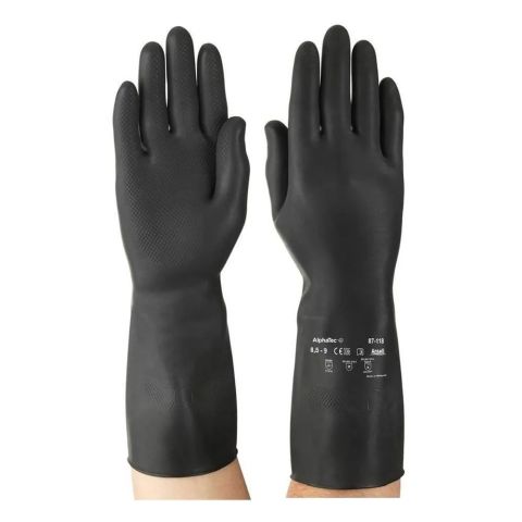 Marigold G17K Heavy Duty Gloves Black, Large