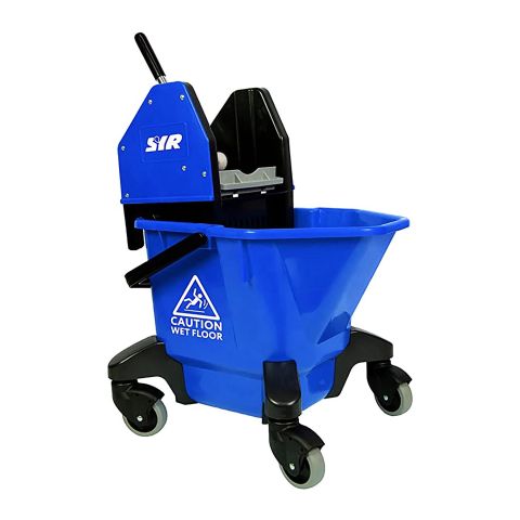 SYR TC20-R 13 Litre Blue Mop Bucket & Wringer Combo